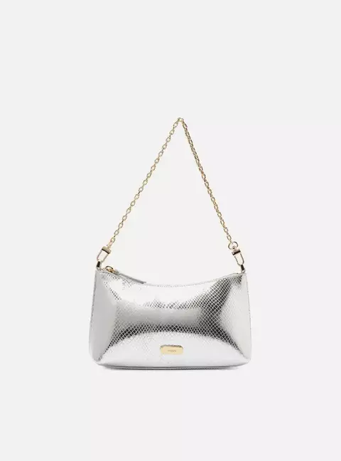 Bolsa Tiracolo Couro Pequena Corrente - comprar online