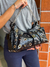 Bolsa Tiracolo Preta Couro Pequena Ilhoses - loja online