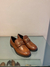 Mocassim Couro Bico Redondo Retrô Metal - loja online