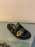 Papete Marrom Caramel Couro Tiras Metais Fivela - S2v - Revendedor Oficial Arezzo