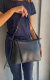 Bolsa Hobo Marrom Couro Grande Alça Regulável - comprar online