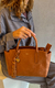 Bolsa Tote Marrom Grande Barbicacho - loja online