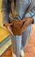 Mini Bag Marrom Couro Porta-Celular Básica - loja online
