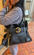 Bolsa Shopping Preta Couro Isa Grande - loja online