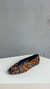 Sapatilha Animal Print Tiras Cruzadas - loja online