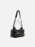 Bolsa Tiracolo Preta Couro Pequena Ilhoses - S2v - Revendedor Oficial Arezzo