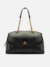 Bolsa Bowling Preta Couro Grande Encaixe Metal - comprar online