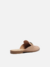 Mule Preta Couro Rasteira Bridão - comprar online