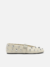 Sapatilha Boneca Branca Couro Studs - comprar online