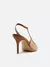 Scarpin Marrom Tule Salto Fino Slingback Bordado na internet