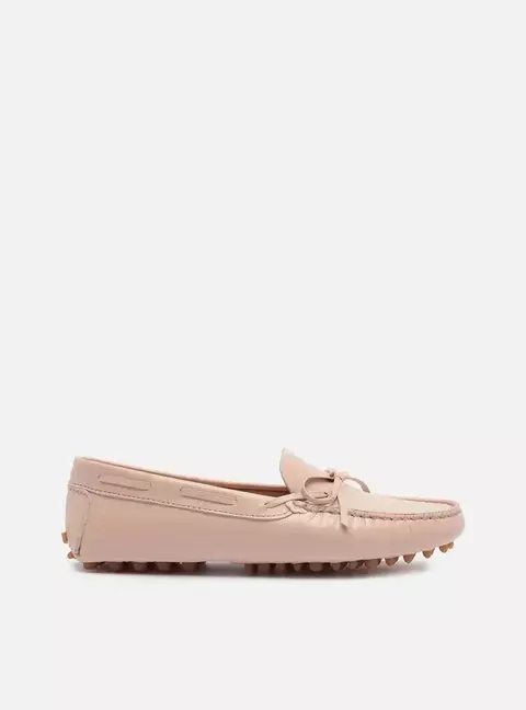Mocassim Couro Sola Emborrachada Retrô - comprar online