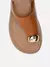Rasteira Couro Semi Coberta Metal Bold - S2v - Revendedor Oficial Arezzo