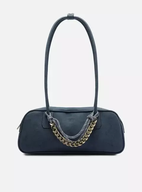 Bolsa Bowling Nobuck Grande Cordão