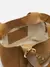 Bolsa Shopping Bege Couro Becca Grande - comprar online