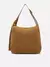 Bolsa Hobo Bege Couro Becca Grande - loja online