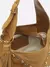 Bolsa Hobo Bege Couro Becca Grande na internet