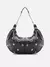 Bolsa Hobo Couro Acamurçado Grande Esferas - loja online