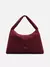 Bolsa Hobo Marrom Camurça Tressê Grande - loja online