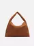 Bolsa Hobo Marrom Camurça Tressê Grande - S2v - Revendedor Oficial Arezzo