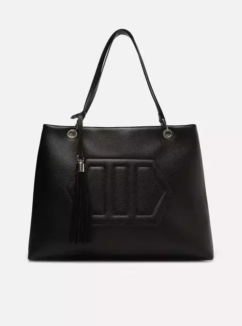 Bolsa Hobo Preta Verona Grande