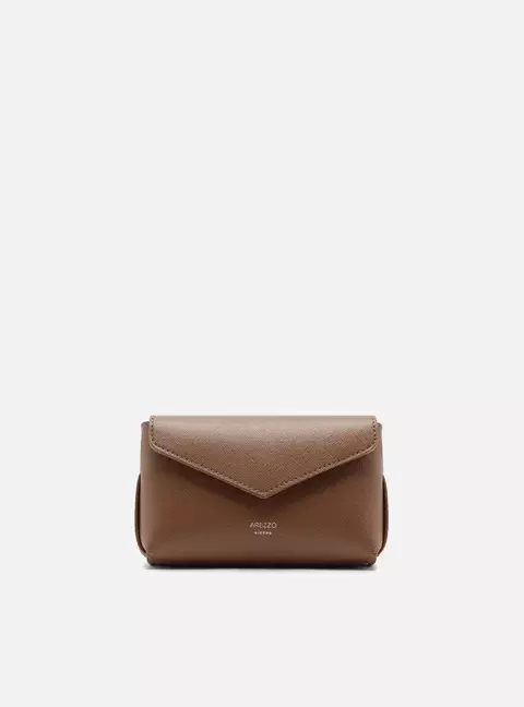 Bolsa Tiracolo Preta Pequena Envelope