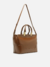 Bolsa Tote Marrom Couro Natural Grande Metais na internet