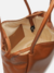 Bolsa Shopping Marrom Couro Grande Tag Metal na internet
