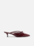 Mule Verniz Salto Kitten Laço - comprar online