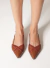 Sapatilha Slingback Tramada Caramel - comprar online
