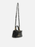Tiracolo Preta Couro Pequena Bag Charm Victória - S2v - Revendedor Oficial Arezzo