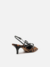 Scarpin Animal Print Salto Fino Slingback Laço na internet