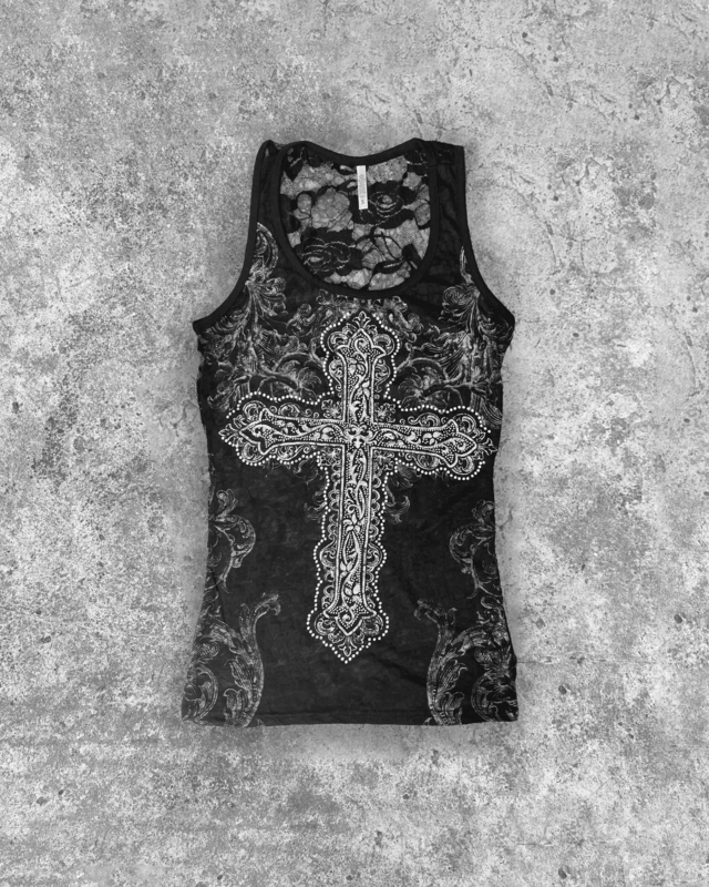 Credence Black Stones - Tank Top thumbnail 2