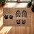 Felpudo Coco 60 x 40 - Huellas - comprar online