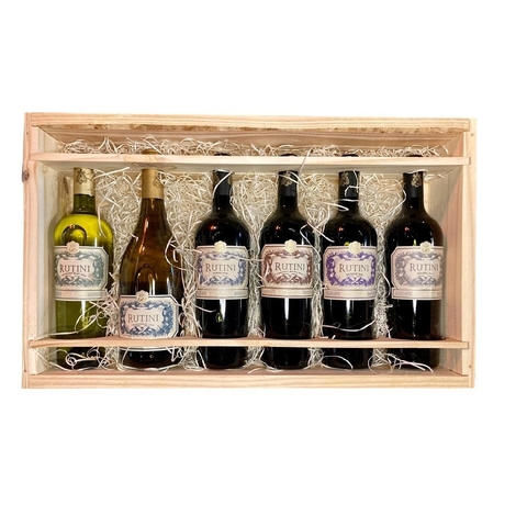 Cofre Rutini Coleccion 6x 750ml.