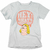 Camiseta He-Man com a frase "Hey! What's Goin' On?" estampada.