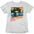 Camiseta com estampa do jogo Metroid da Nintendo, apresentando personagens e elementos icônicos em estilo pixel art.