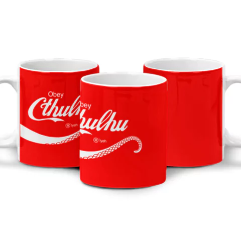 Caneca Call of Cthulhu - Obedeça Cthulhu - comprar online