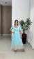 VESTIDO DE LESSE BORDADO