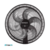 VENTILADOR MONDIAL COLUNA 40CM VSP-40C-NB 5389-02 PRETO/PRATA 220 V - comprar online