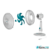 Ventilador Ultra Mondial 30cm V-30-6p Branco - Lojas iCarlos