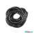 Organizador de Cabos MD9 3/4 Preto 1.5 Metros