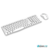 Teclado e Mouse sem Fio Rapoo X1800S ABNT2, Multilaser, Branco RA002