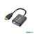 Conversor VGA para HDMI Bright AC591 Preto