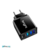 Carregador de tomada com 3 saídas USB e 1 tipo-C, Bivolt