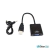 Conversor Adaptador HDMI x VGA HD Saída P2 Áudio KP-3468 - comprar online