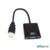 Conversor Adaptador HDMI x VGA HD Saída P2 Áudio KP-3468