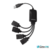 Hub 4 Portas Multilaser Flexível 2.0 Preto - AC042 na internet