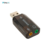 Adaptador de Áudio - USB (Macho) > 2x P2 (Fone e Microfone) MD9