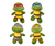 Tortuga ninja 20 cm en internet