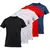 Pack X 5 Remera Basica Hombre Manga Corta Lisa 100% Algodon Tiendana en internet